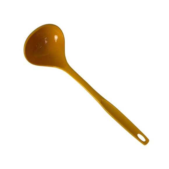 Vintage Foley Gold Plastic Soup Sauce Ladle 1980s Kitchen Serving Utensil - Picture 1 of 3